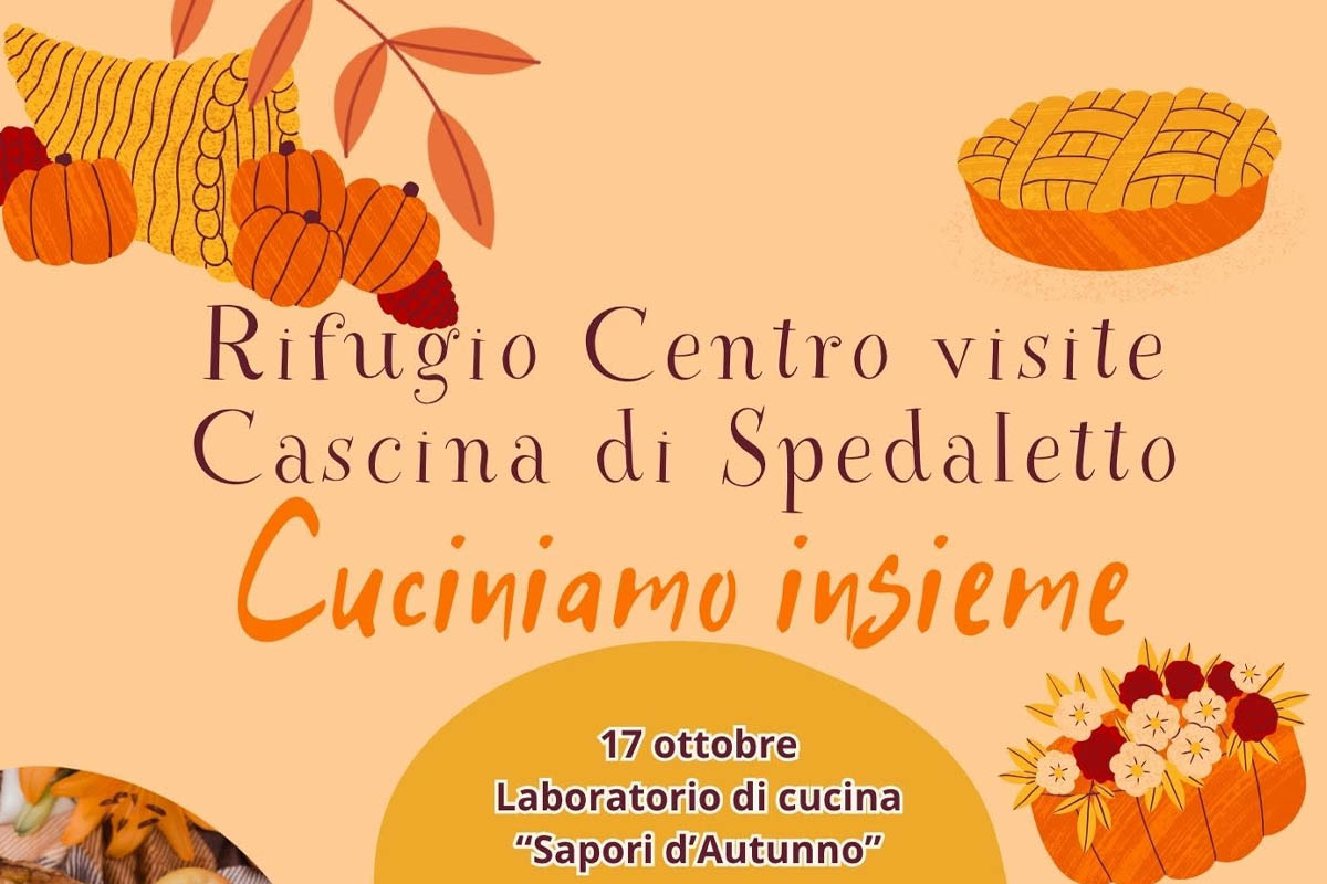 Sabato 17 ottobre: cuciniamo insieme